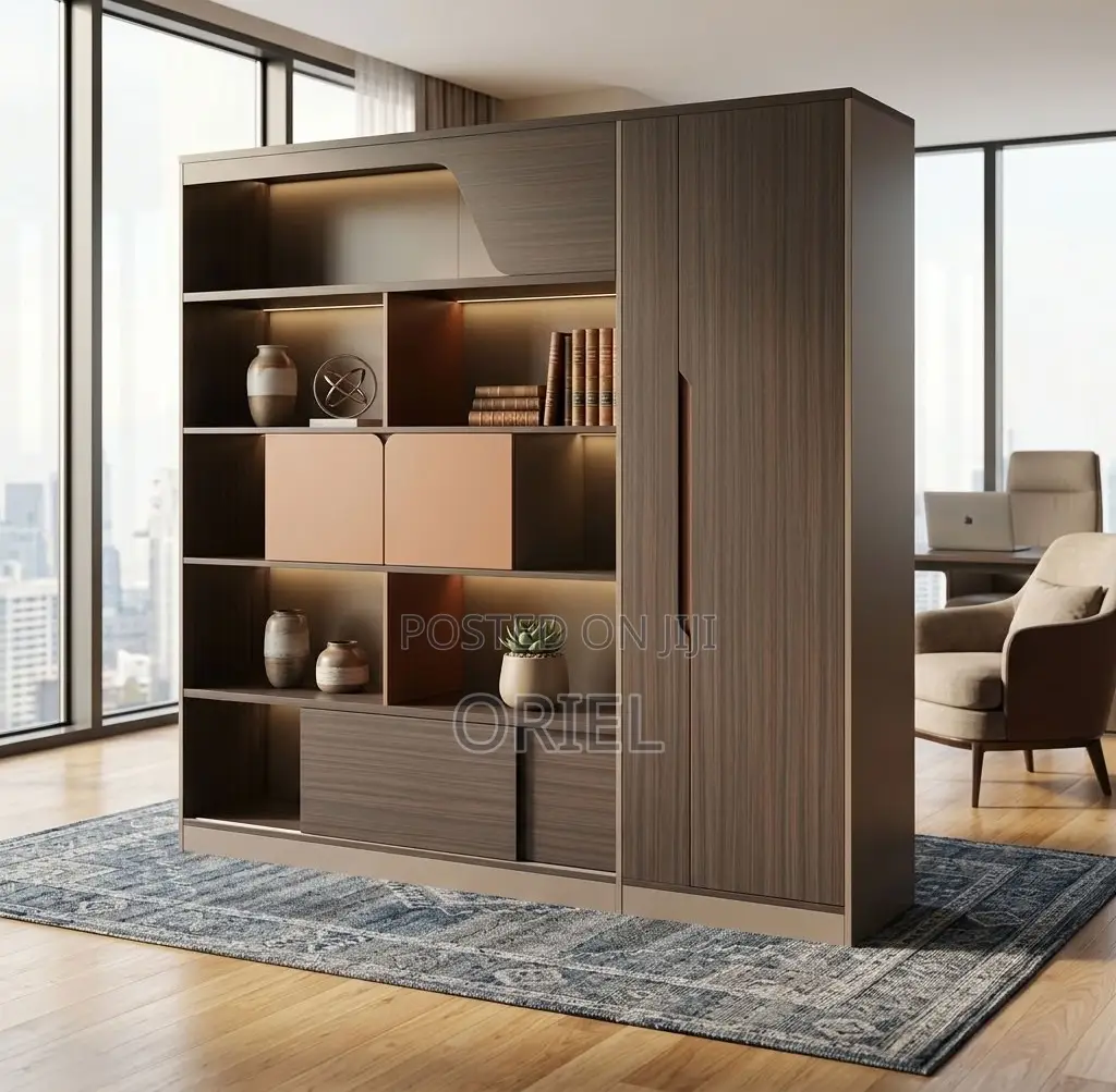 Office Cabinet : Executive Imported Office Wall Unit