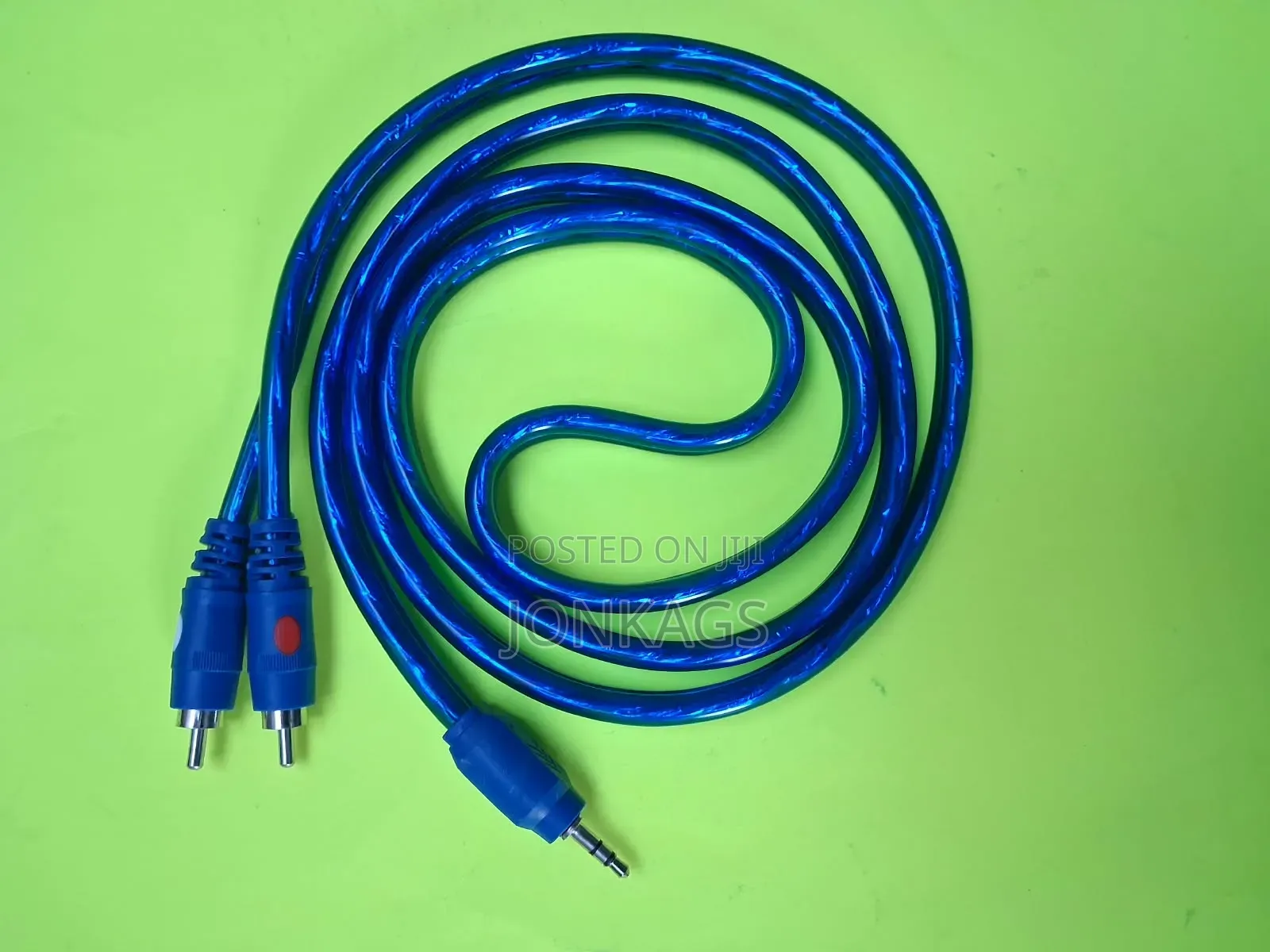 3.5 Mm TRRS Male to 2 × RCA Male RCA AV/audio Cable