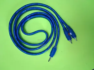 3.5 Mm TRRS Male to 2 × RCA Male RCA AV/audio Cable