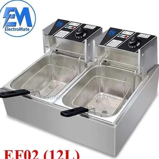Electromate Double Deep Fryer - thumbnail 2