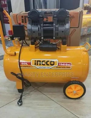 Silent Air Compressor Ingco 50lites Oil Free