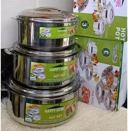 3 PCS Happy Home Hotpots - main view