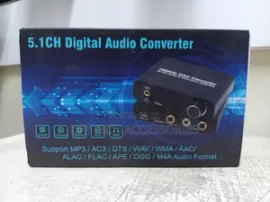 5.1CH Digital Audio Converter (192kHz DAC Converter)
