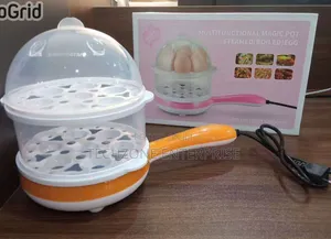 Egg Boiler Double With Handle Available in Different Colors