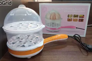 Egg Boiler Double With Handle Available in Different Colors