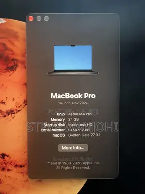 Laptop Apple MacBook Pro 2024 M4 Pro 24GB Apple M4 Pro SSD 512GB