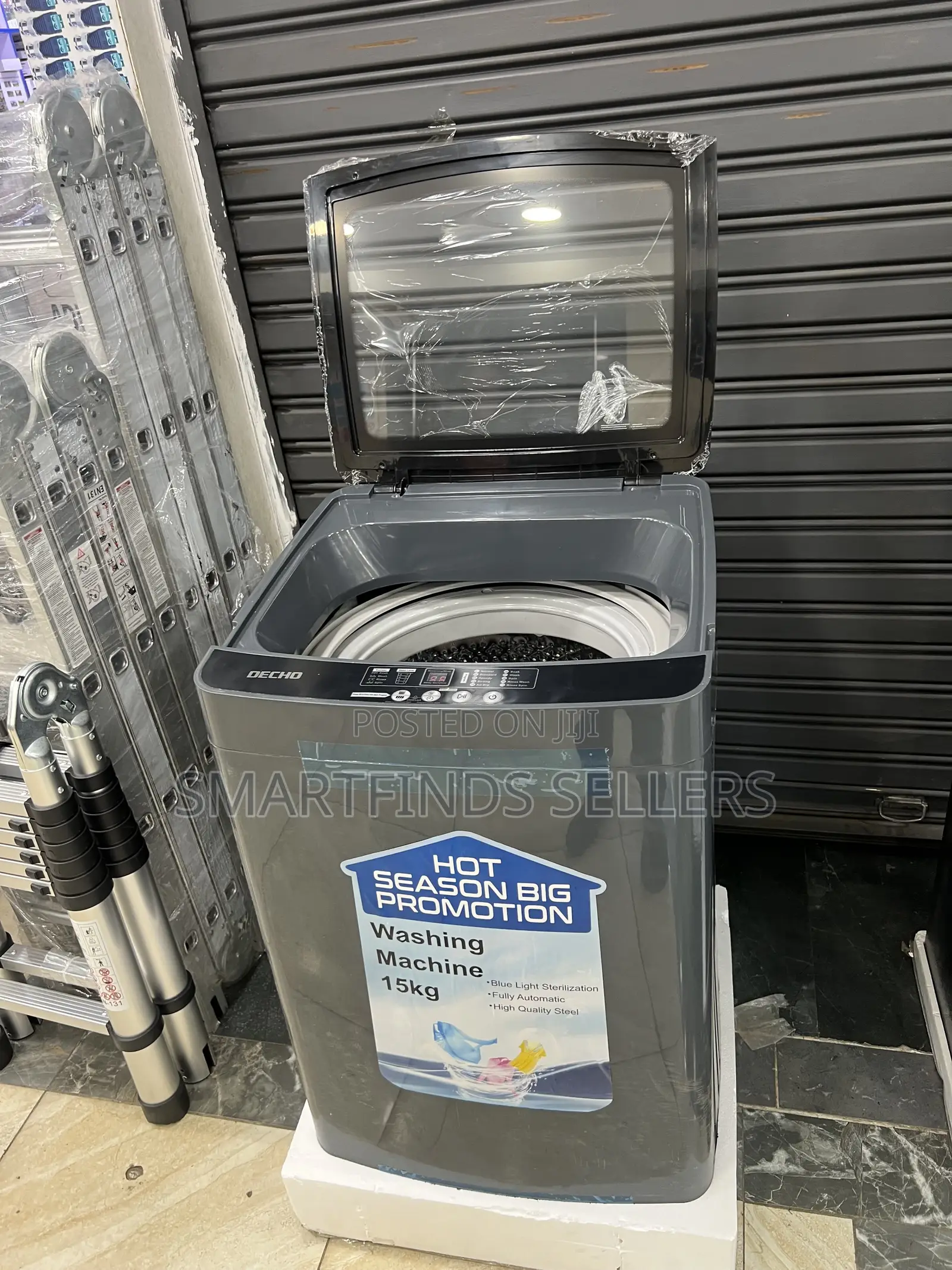 DECHO 15KG Top Load Fully Automatic Washing Machine – Powerful