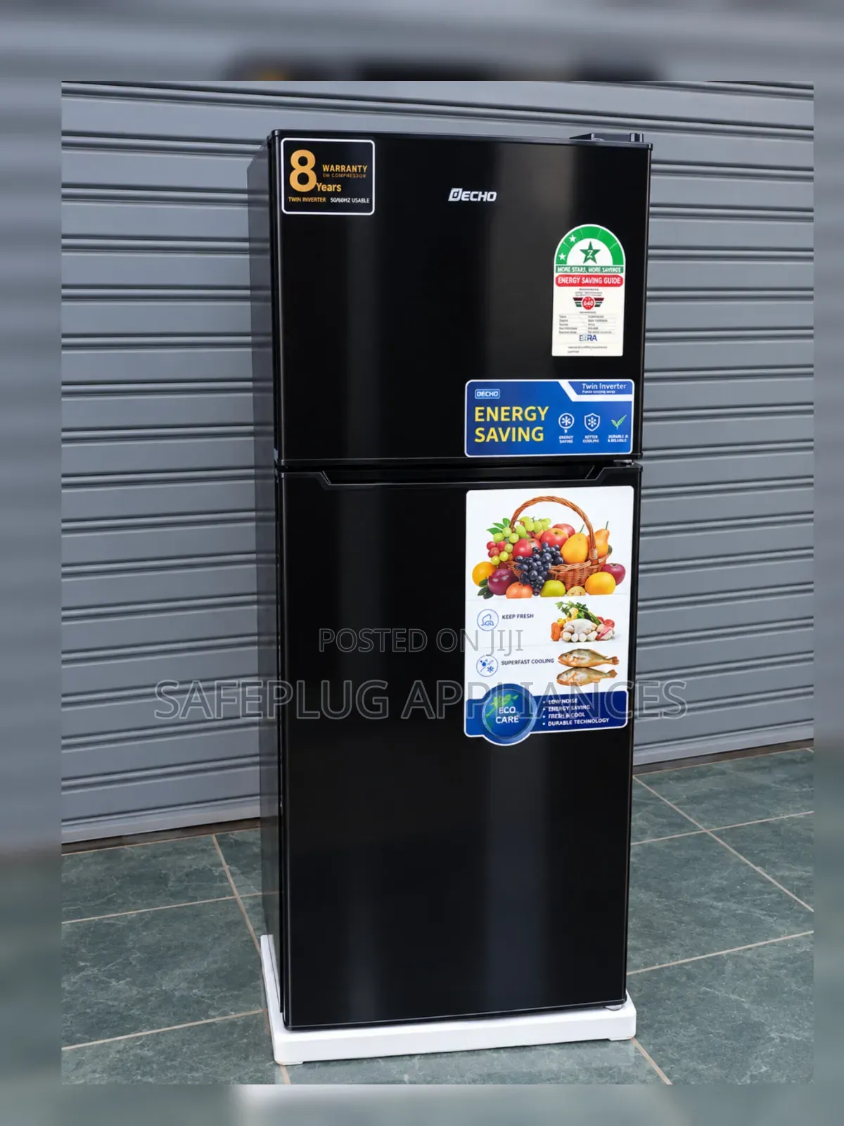 Decho 188L Fridge Freezer