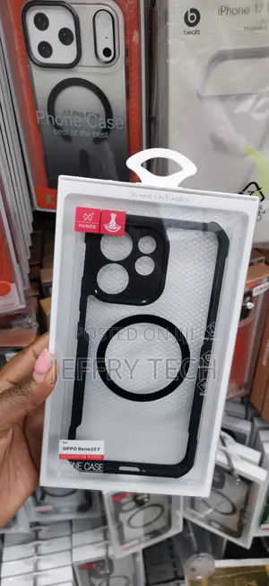 XUNDD Magnetic Clear Case Designed for the OPPO Reno15 F