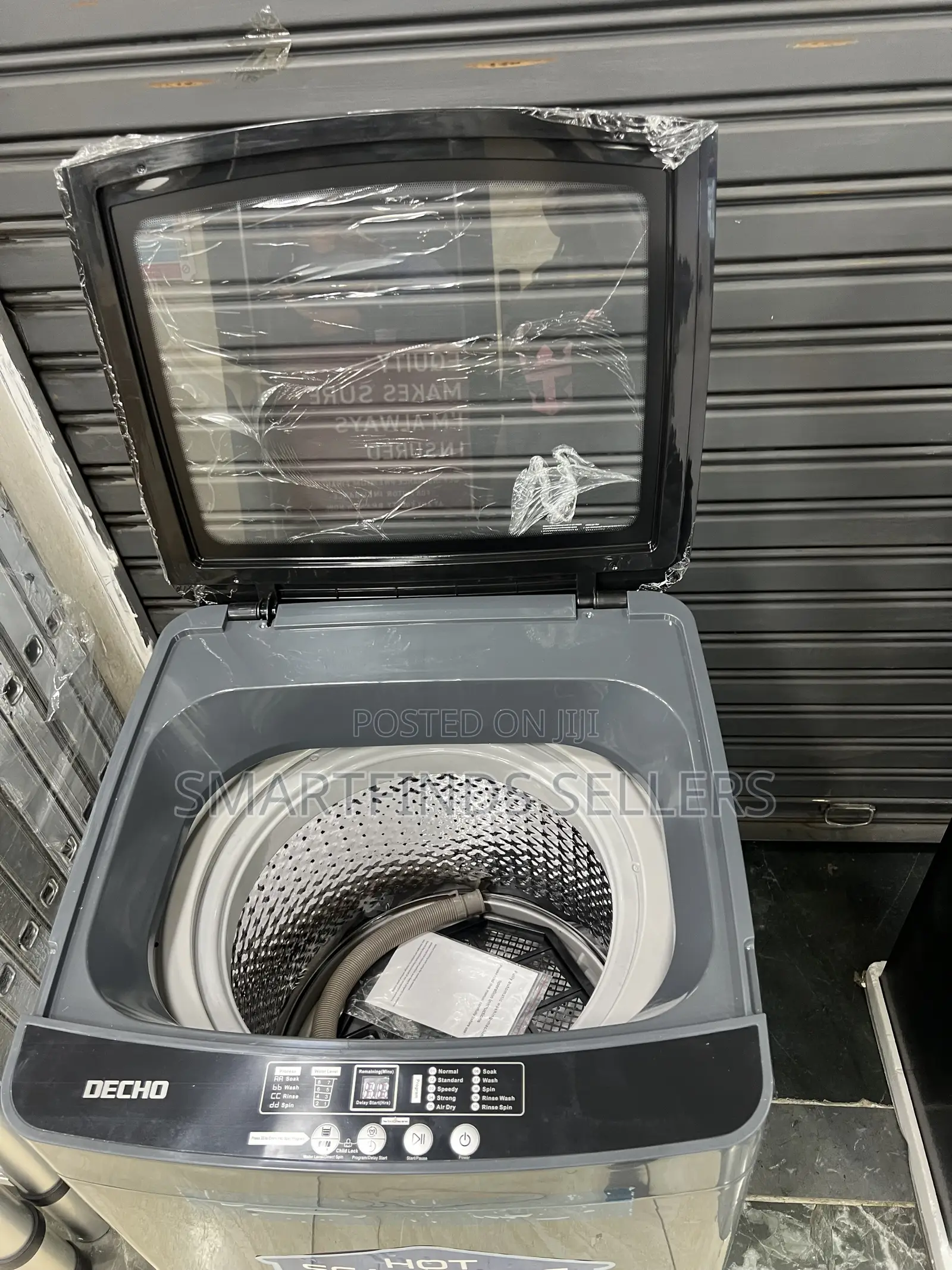 DECHO 15KG Fully Automatic Top Load Washer – Large Capacity