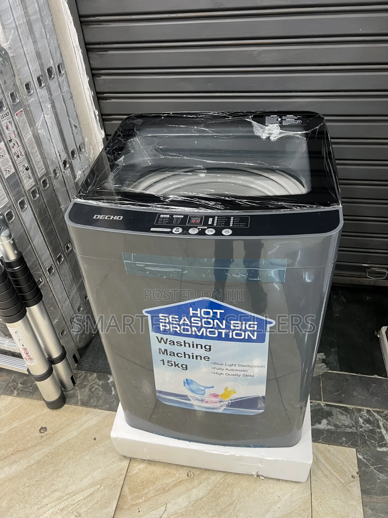 DECHO 15KG Fully Automatic Top Load Washer – Large Capacity