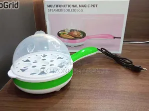 Single Egg Boiler Double With Handle , 7 Eggs 