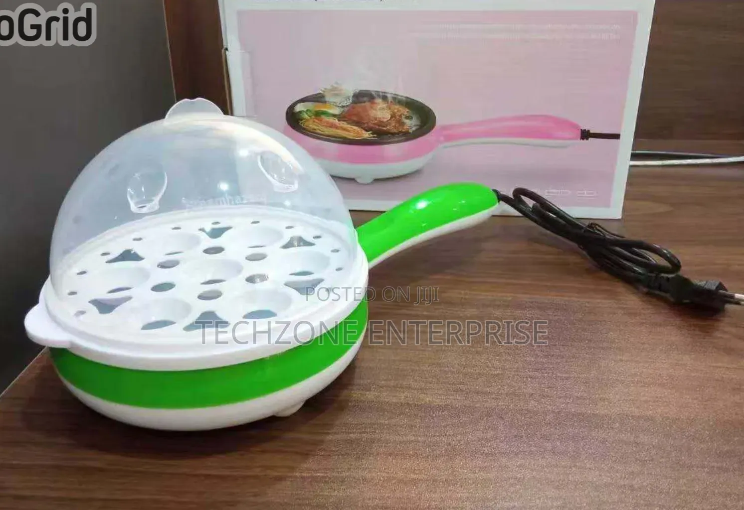 Single Egg Boiler Double With Handle , 7 Eggs 