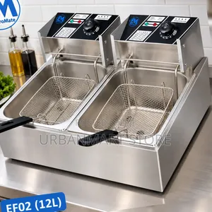 Electromate 12L Double Deep Fryer