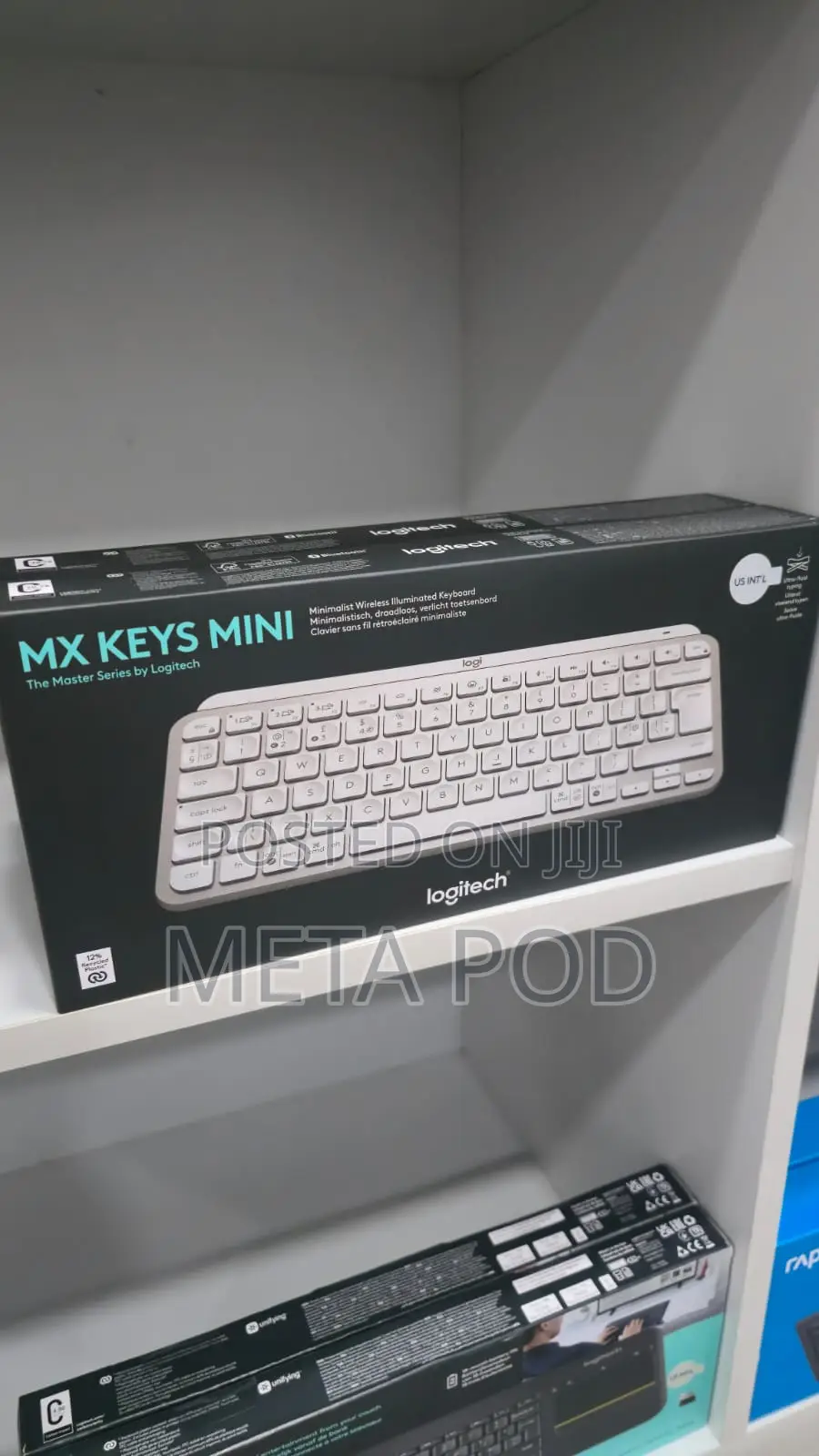 Logitech Mx Keys Mini Minimalist Bluetooth Illuminated Keyboard