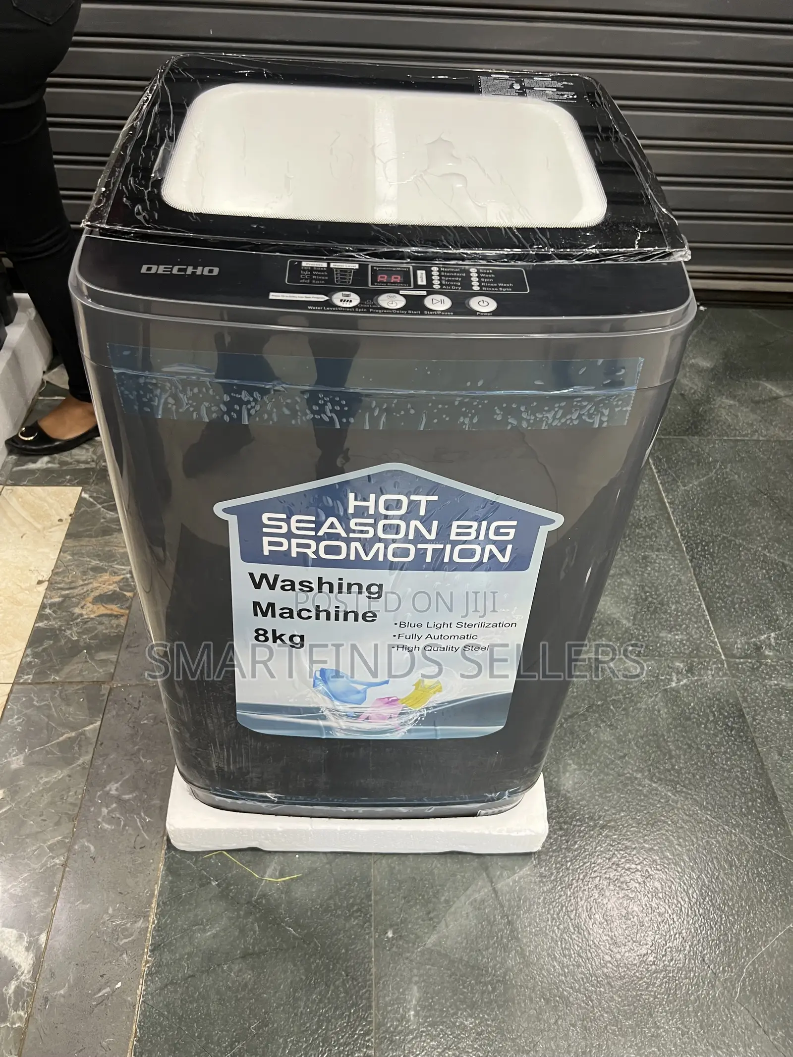 DECHO 8KG Top Load Washing Machine – Reliable Cleaning