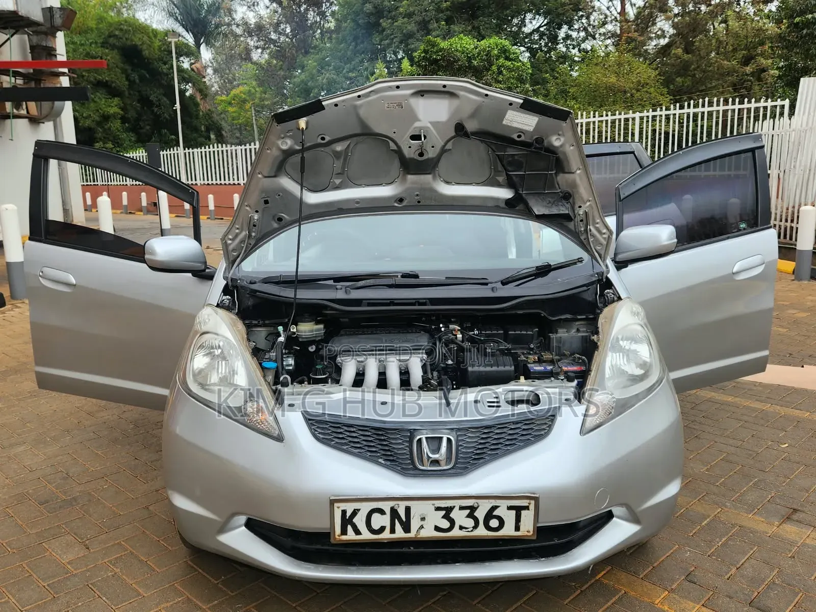 Honda Fit 2010 Silver