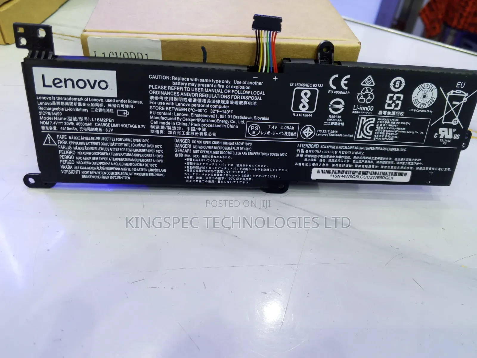 Original L16M2PB1 Lenovo Laptop Battery