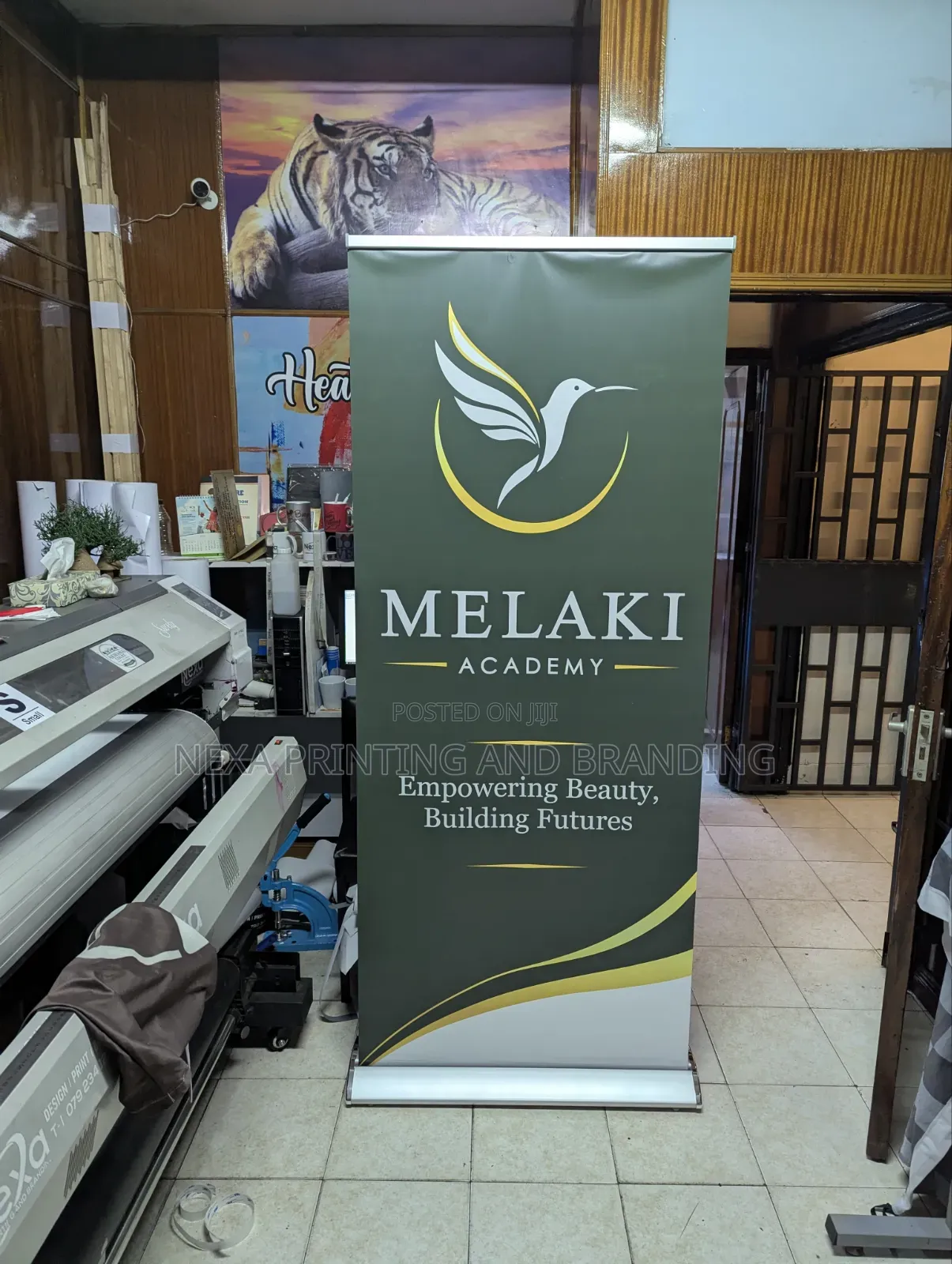 Rollup Banner - Complete With Stand and Carrying Bag