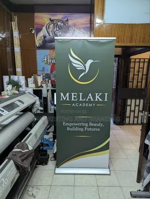 Rollup Banner - Complete With Stand and Carrying Bag