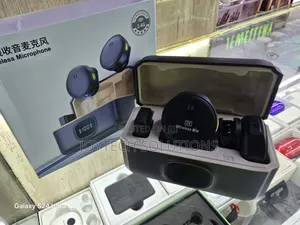 Compact Dual Mic Wireless Set for Vlogging, Reels & Live Streaming