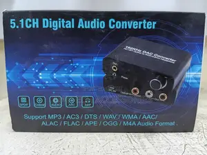 5.1CH Digital Audio Converter DAC (Digital-to-Analog Converter)