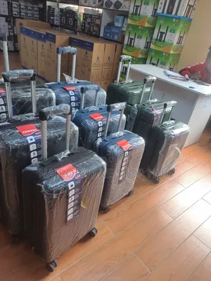 3 in 1 Rubber Suitcase Set –