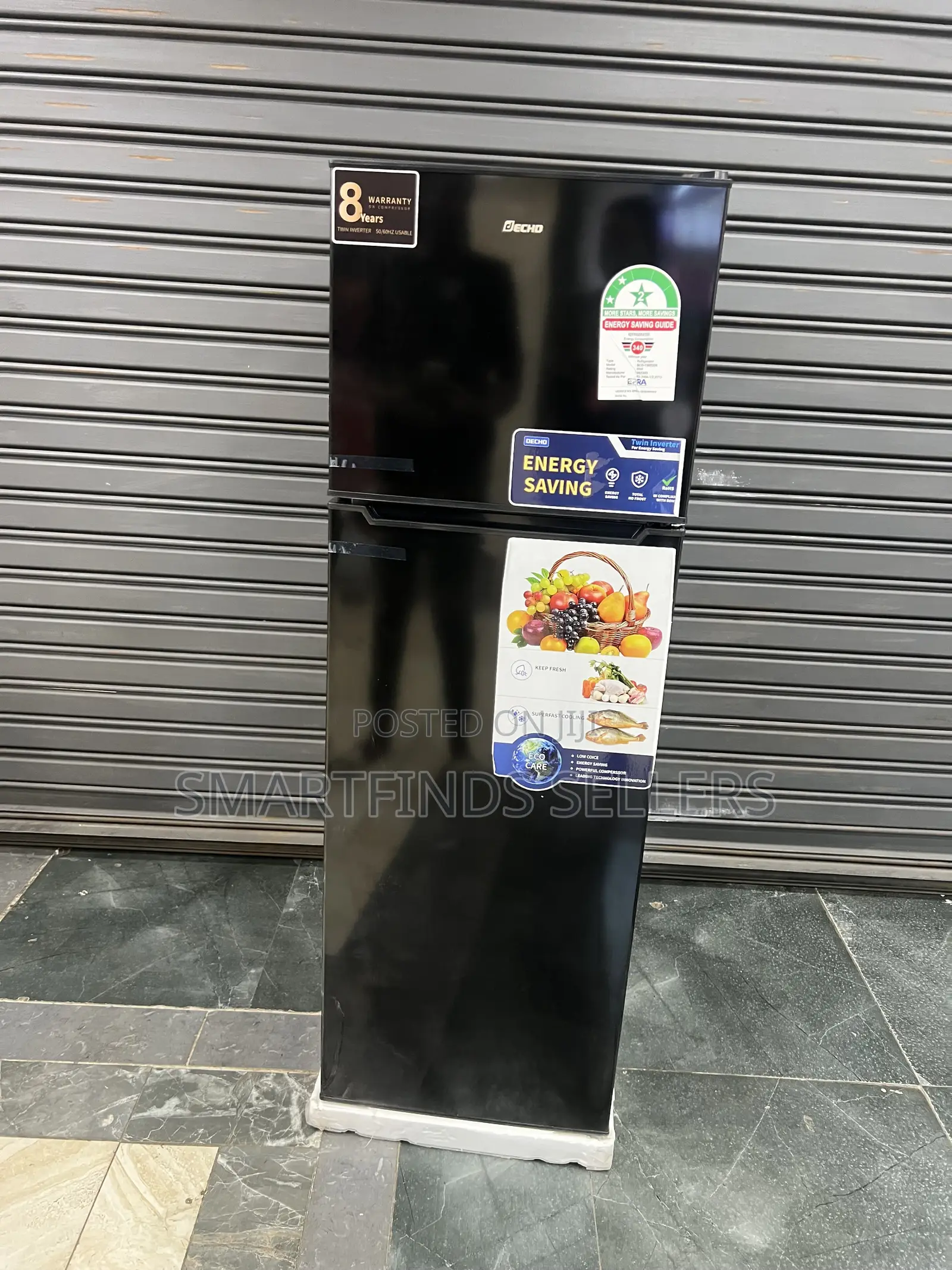DECHO 188L Fridge – Modern Design With Excellent Storage Capacity