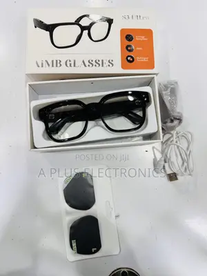 Smart AI Glasses With Wifi/ Camera and BT S3 – Bluetooth Audio Glasses