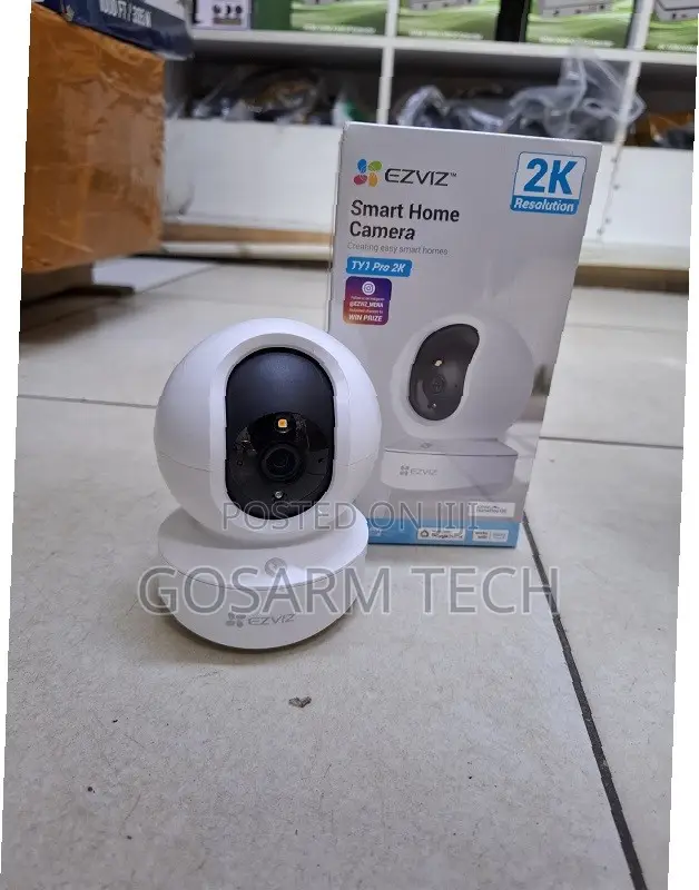 EZVIZ TY1 Pro 2K Indoor WiFi Security Camera – AI Human Detection,