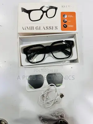 Smart AI Glasses With Wifi/ Camera and BT S3 – Smart Bluetooth Eyewear