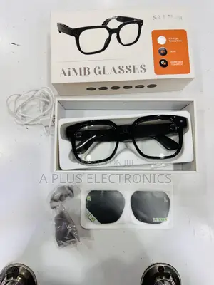 Smart AI Glasses With Wifi/ Camera and BT S3 – Bluetooth & WiFi Smart