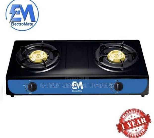 ElectroMate Two Burner Auto Ignition Gas Cooker - main view