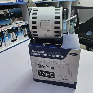 QL Series Label Printer White Paper Tape