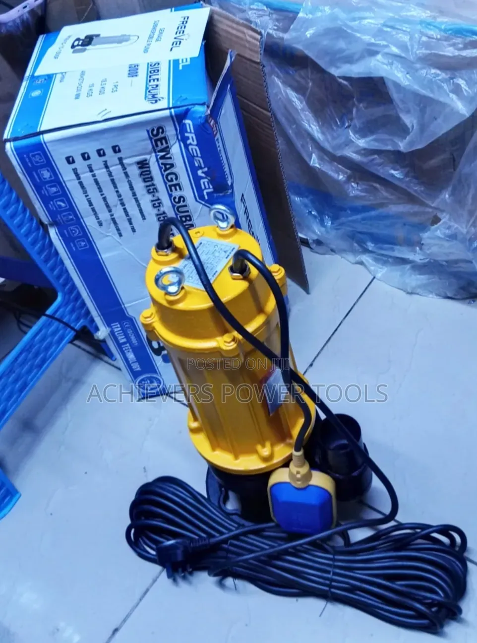 2hp Freevel Sewage Pump Machine