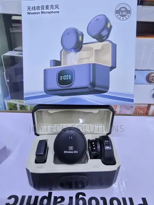 Fast Pairing 2.4G Wireless Microphone Set for Phone Recording
10/10