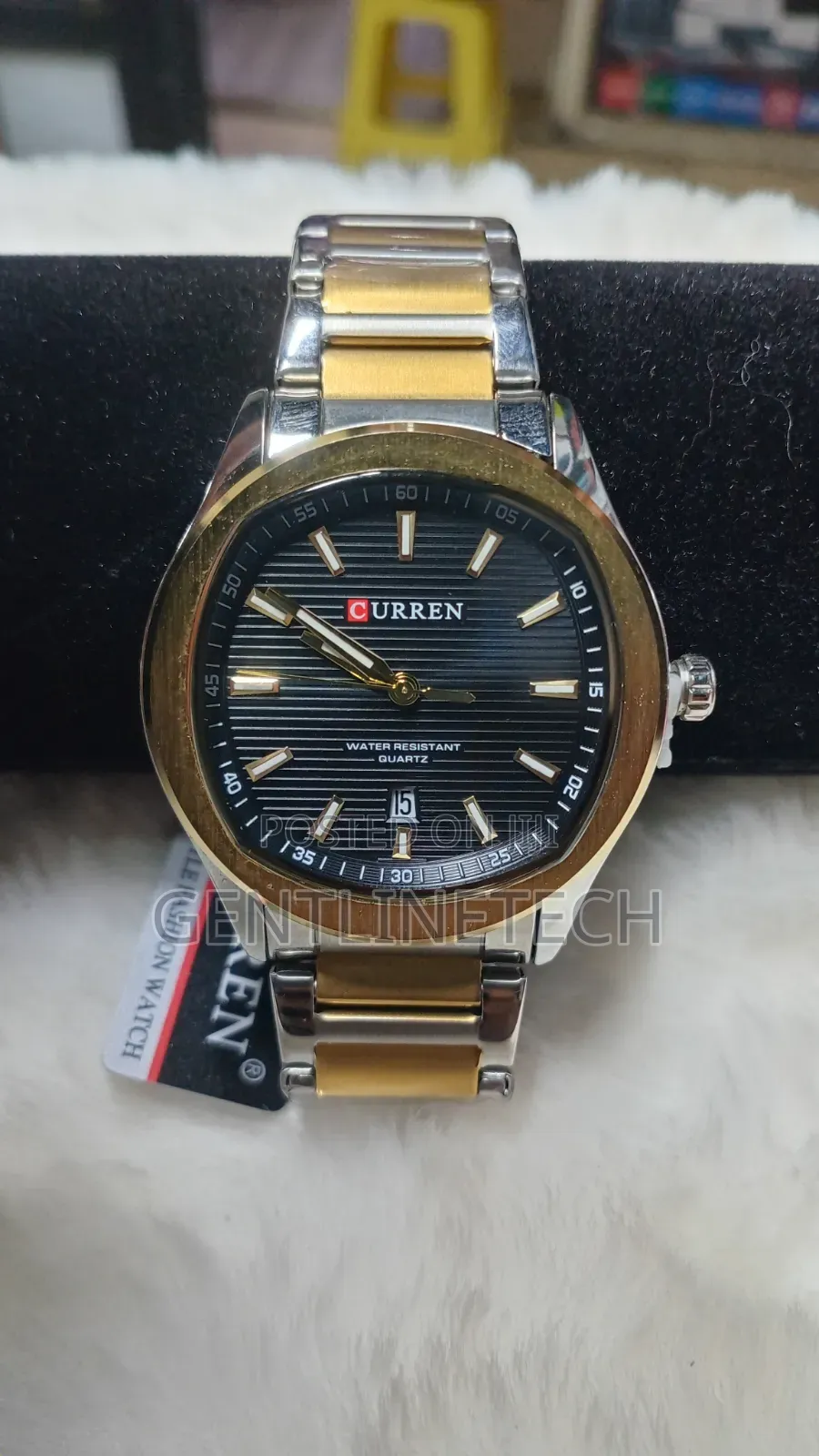 Curren Silver and Gold Strap