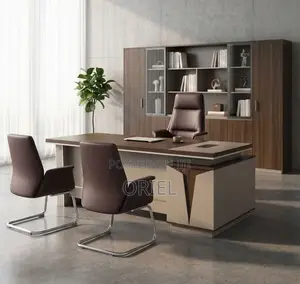Office Desk : 5.24934FT L-Shaped Executive Office Desk