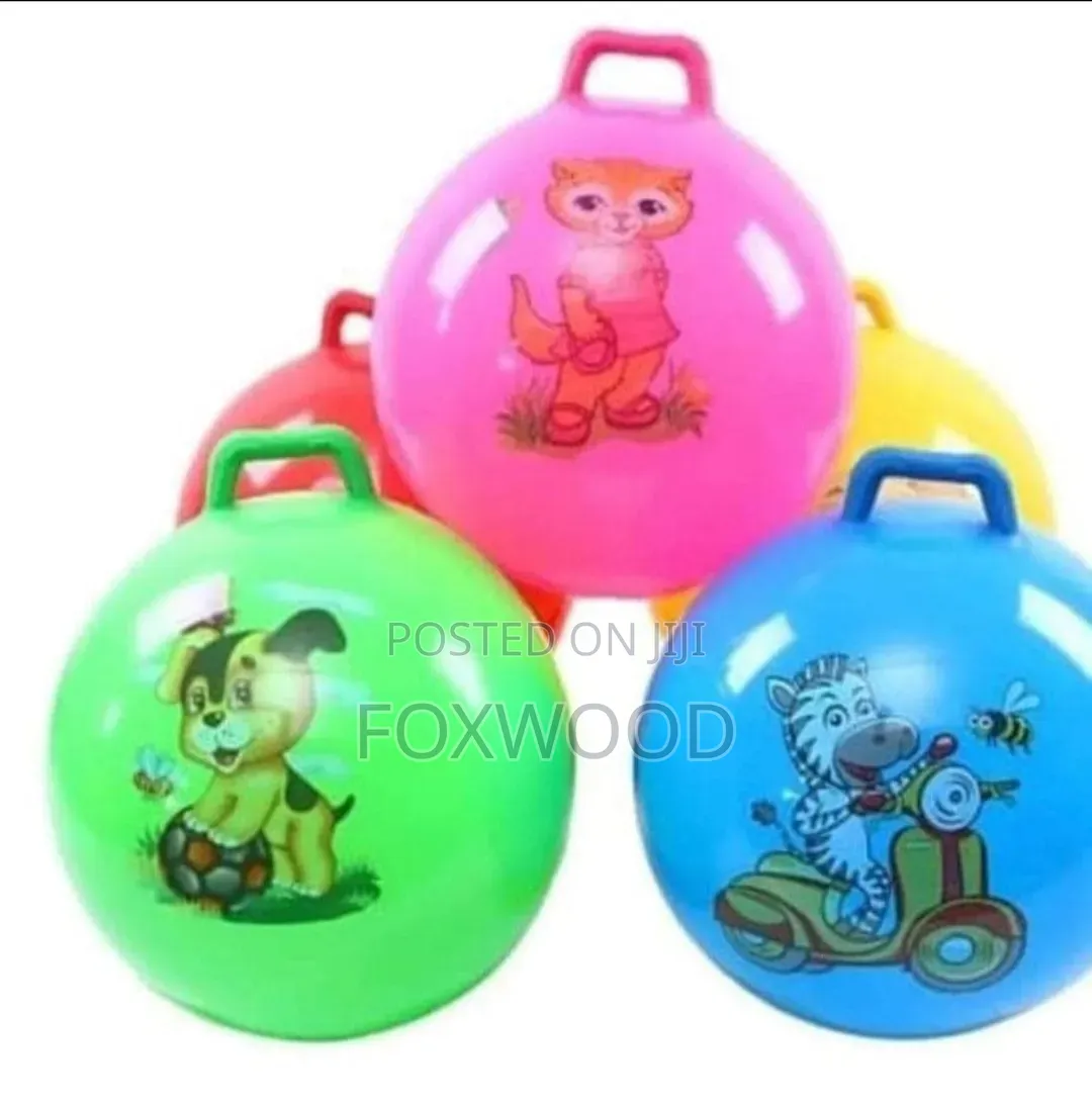 Inflatable Hopper Balls With Handles