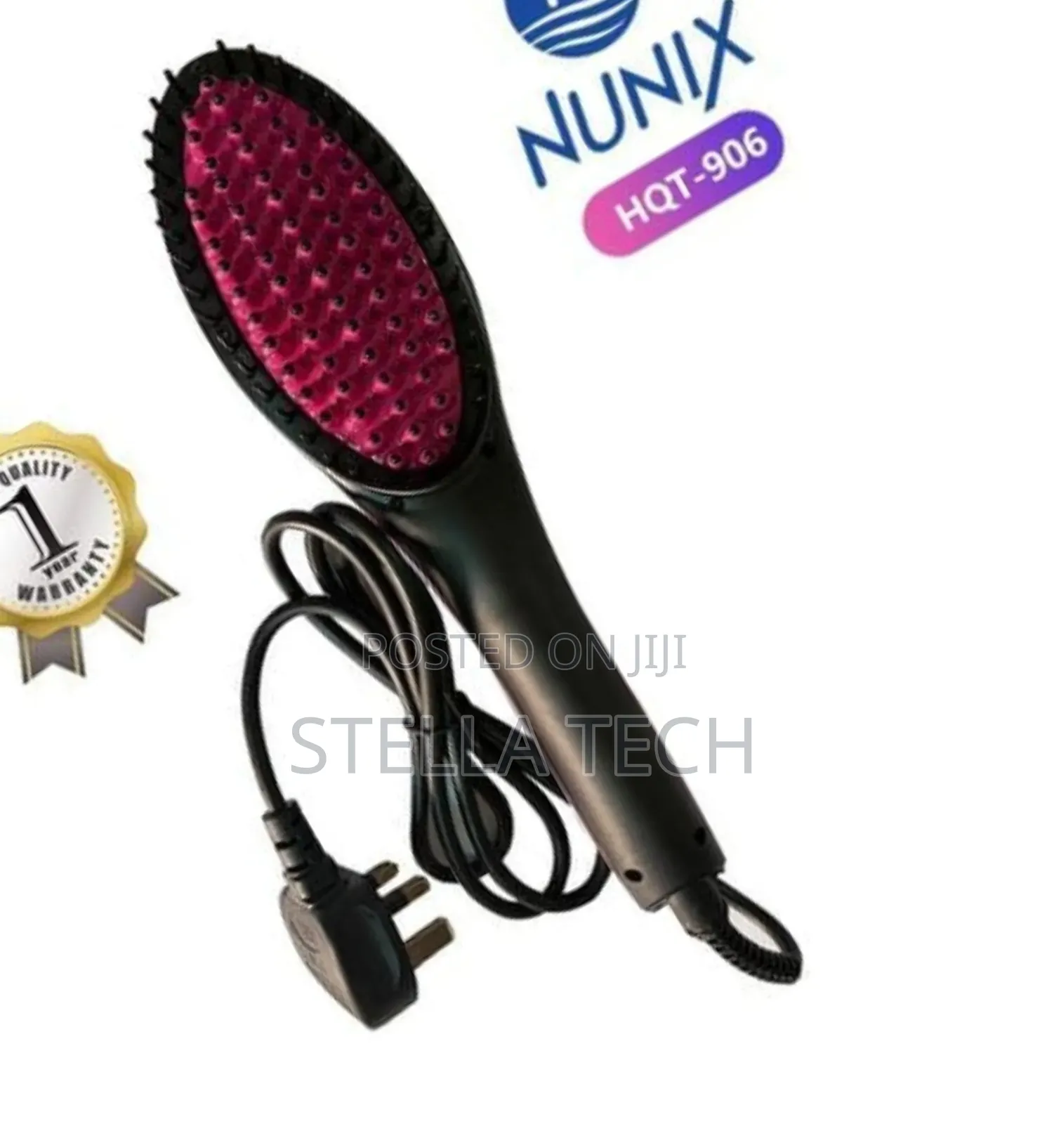 Nunix Hair Straightener Brush,