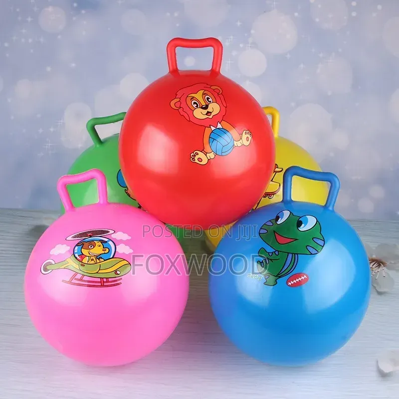Inflatable Hopper Balls With Handles