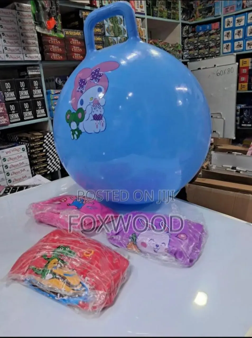 Inflatable Hopper Balls With Handles