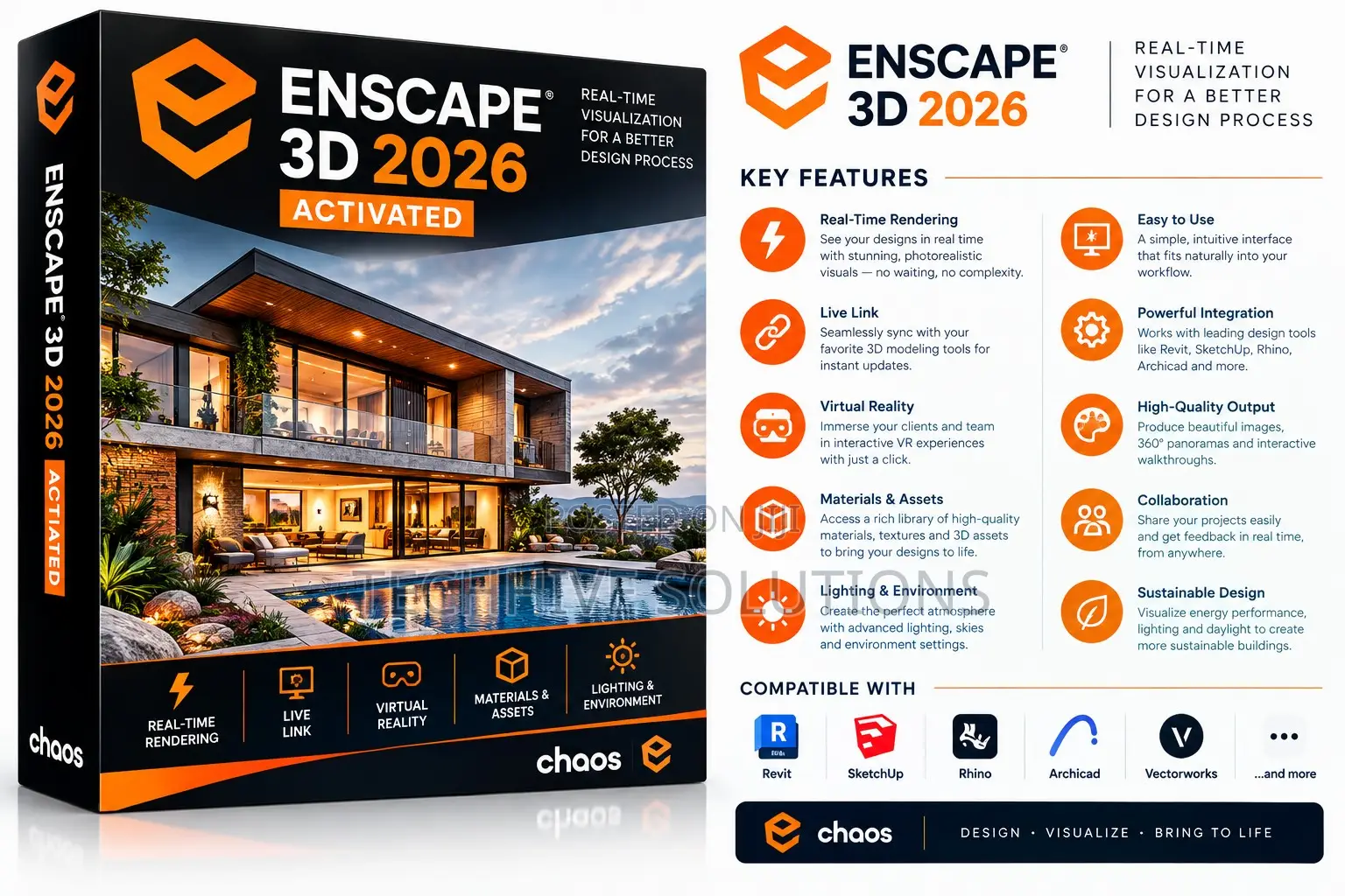 Enscape 3d 2026 Activated + Asset Library