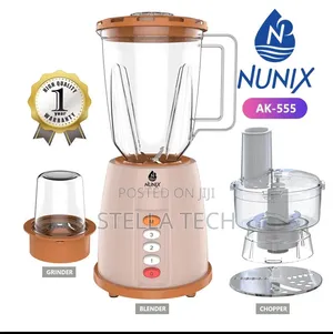3 in 1 Nunix AK-444 Blender