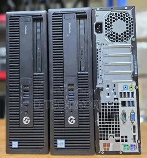 Desktop Computer HP EliteDesk 800 8GB Intel Core i5 SSD 128GB