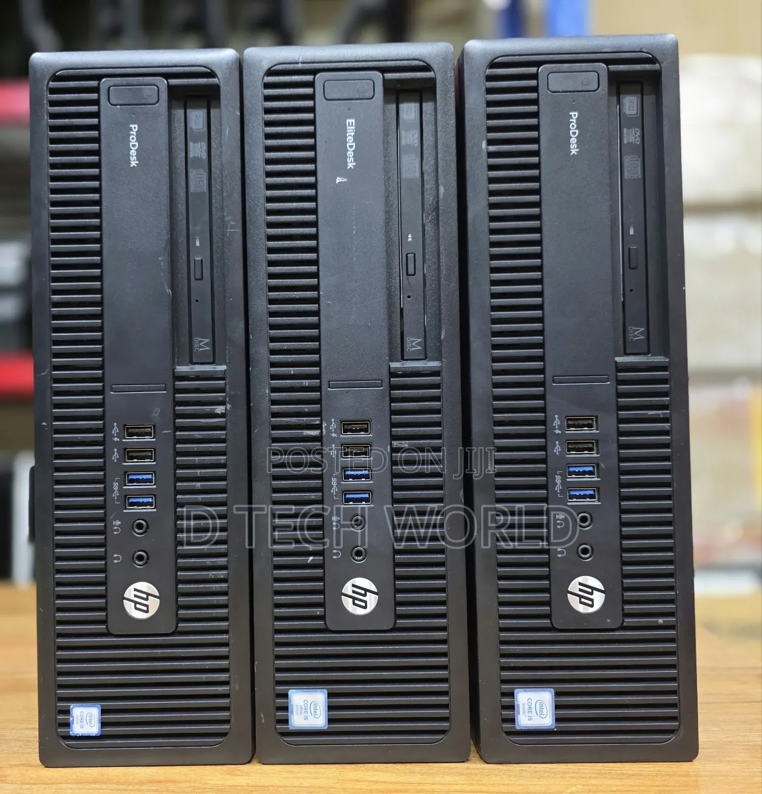 Desktop Computer HP EliteDesk 800 8GB Intel Core i5 SSD 128GB