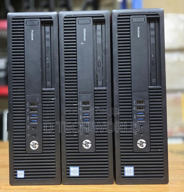 Desktop Computer HP EliteDesk 800 8GB Intel Core i5 SSD 128GB - thumbnail 2