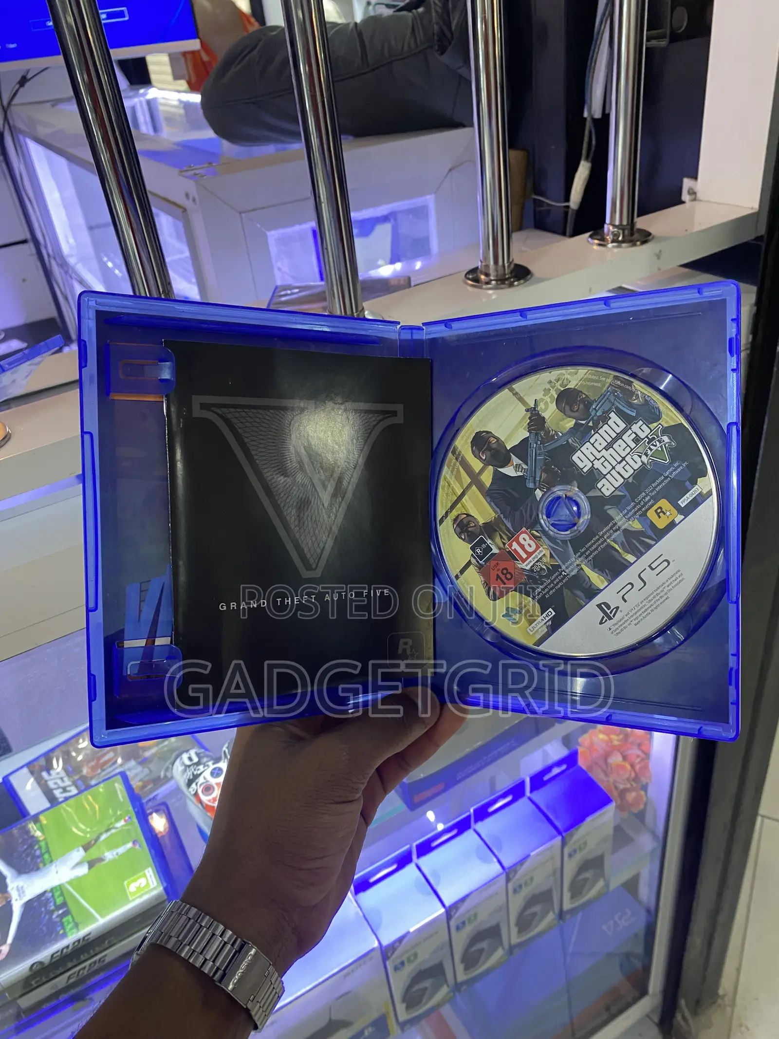Grand Theft Auto v for the PlayStation 5