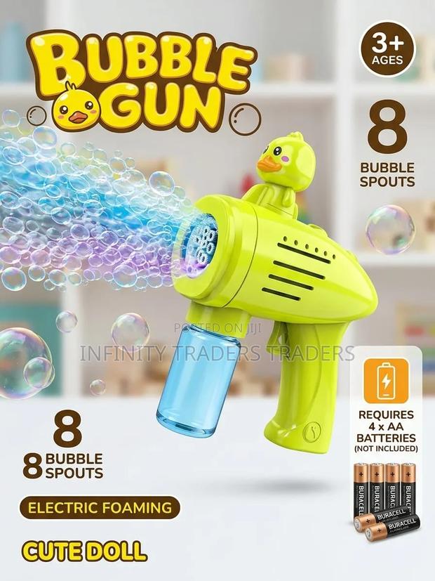 Duckbill Electric Bubble Gun - main view