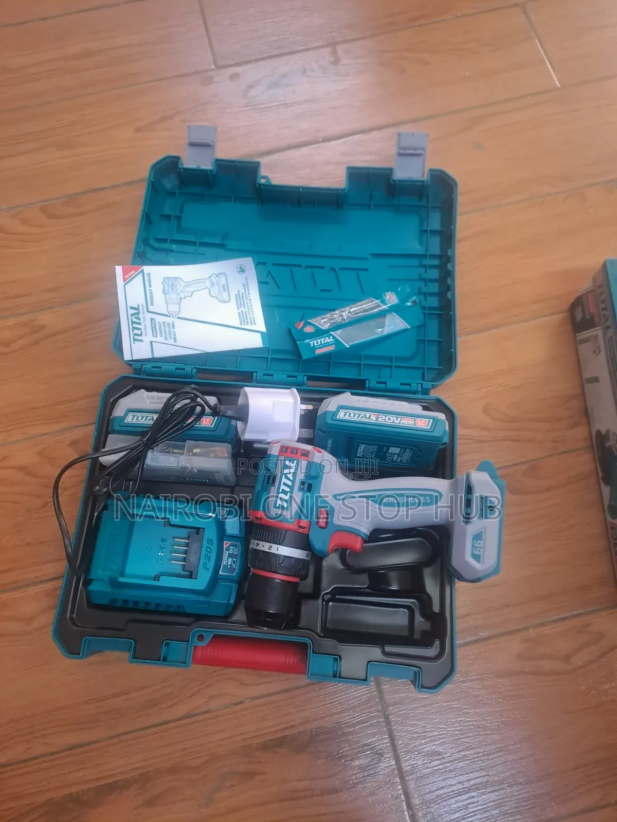 Total 20v Brushless Impact Drill